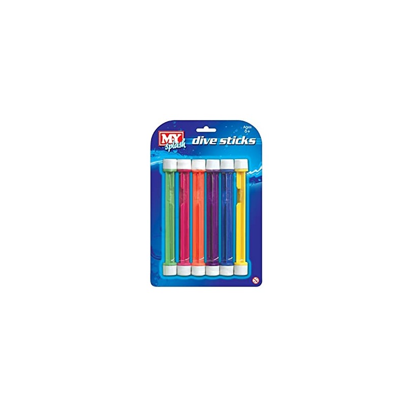 M.Y Splash Dive Sticks 6 Pack Swimming Pool Accessoires Divivng