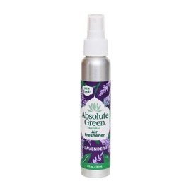Absolute Green 100% Natural Air Freshener Room Spray, Non-Toxic, Plant-Based, Safe Around Home,Food, Kids, Pets, Spray Odor Eliminator (Lavender, 1 Count)