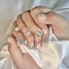 Dara Beauty August 2025 Art of the Month Curly Nail❣