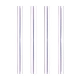 TRIWONDER Tent Pole Repair Splint Tent Pole Repair Kit Tent Pole Repair Sleeve Spare Repair Tube for Camping (Silver - 4 Pcs, 11mm)