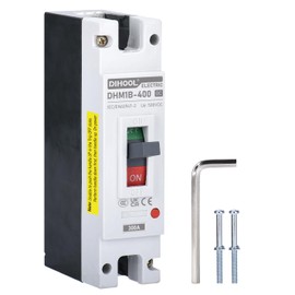 DIHOOL Heavy Duty Battery Disconnect Switch, 300 Amp DC Circuit Breaker for Car Audio RV Marine Boat Truck Trolling