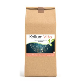 Cellavita Potassium Vita 300 Capsules - High Quality Potassium Powder Made of Potassium Citrate to Support Nerves, Muscles & Blood Pressure - Dietary Supplement Easy to Dose & Additive Free