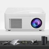 Mini Projector Home Portable HD 1080P Wall Projection Video USB