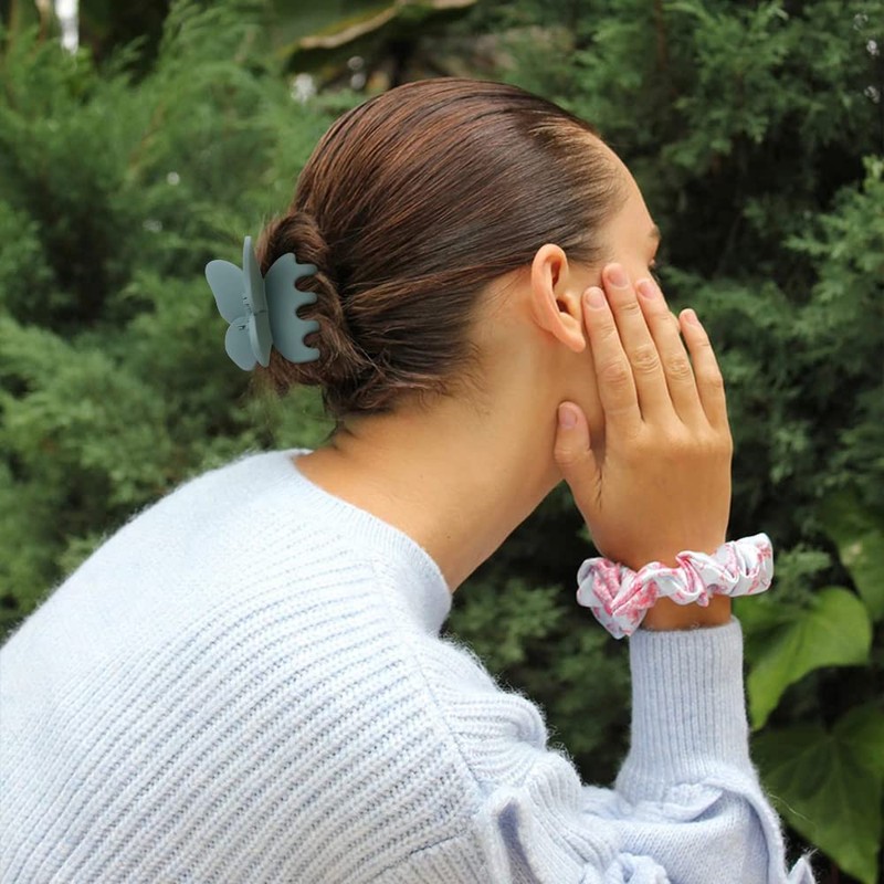 Canitor Butterfly Hair Clips 2.7" Butterfly Claw Clips Large Hair