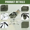 Reallnaive 2 Pcs Hammock Camping Chair with Adjustable Backrest, Heavy