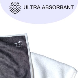 TAO Sport Towel Lightweight Cotton and Microfiber Towel Ultra Absorbent Men and Women Towel, Wing Chun