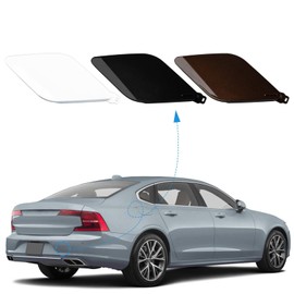 CZShiYue Rear Bumper Tow Hook Cover Fit for Volvo S90 2017 2018 2019 Towing Eye Cap 31383298 398400101 (Brown, Right Passenger Side) Xinpinsai