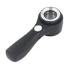 Magnifying Glass Handheld 60X Illuminated Magnifier USB Rechargeable LED Magnifying
