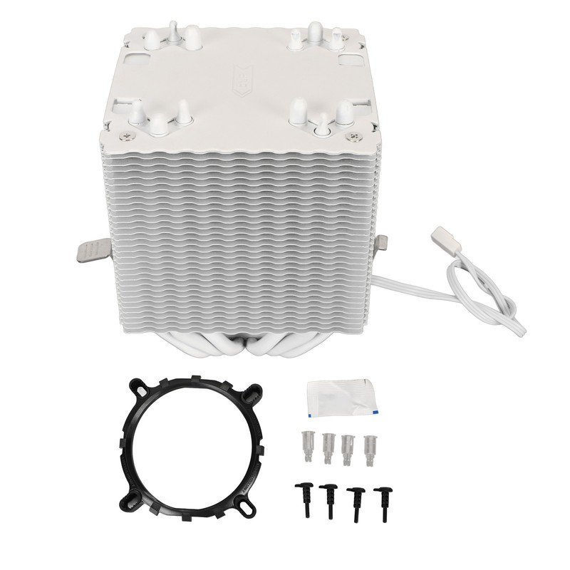 CPU Air Cooler 3.5in Dual Tower 6 Heat Pipes 3pin