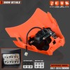 fewfuss Dirt Bike Led Headlight, Motorcycle Enduro Headlight Kit for