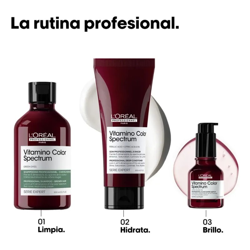 Vitamino Color Spectrum Shampoo Verde 300ml