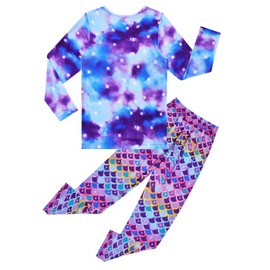 Matching Dolls&Girls Pjs Sets Star Unicorn Pajamas Toddler Kids American Girl 18 inch Doll,Size 3t 4t