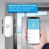UHPPOTE 2.4GHz WiFi Vibration Sensor Shock Alarm Detector for Door