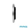 MAG Wall Clock, Wall-Mounted Clock, Analog, Silent, Continuous Second Hand,
