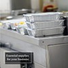 55 Pack - Aluminum Pan / Containers with Lids /
