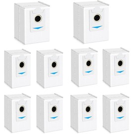 Replacement Disposable Dust Bag Compatible with ECOVACS DEEBOT T30 Omni / T30 PRO Omni Robot Vacuum Bags (10 Pack)