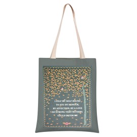 VAMSII Northanger Ab Literary Works Gift Book Lover Gift Northanger Book Merchandise Gift (DETER ME tote)