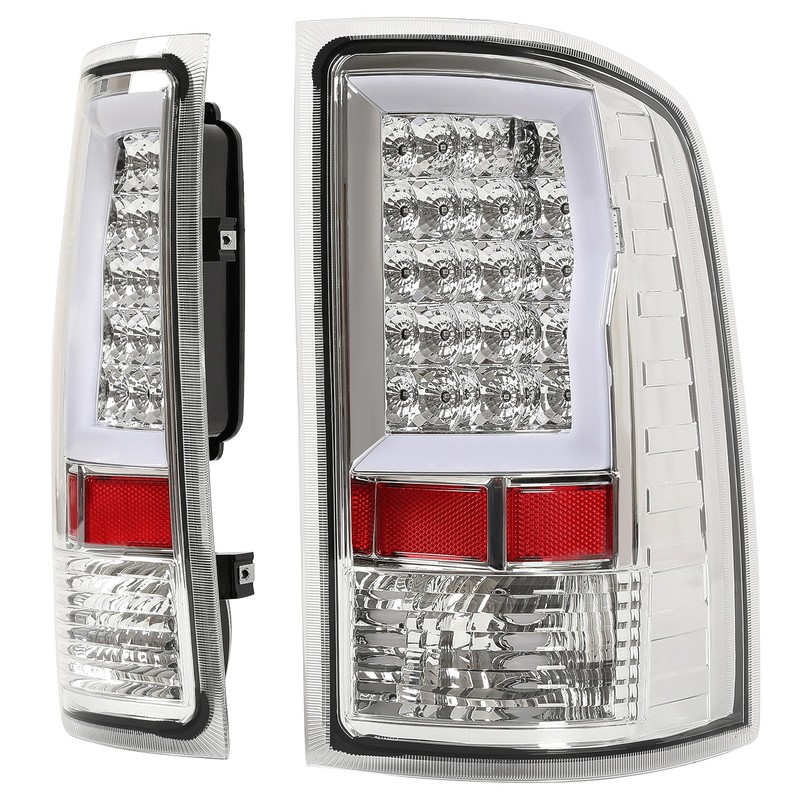 HECASA LED Pair Tail Lights Assembly Compatible with 2007-2014 GMC