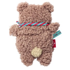 moses. Kleine Kuschelhelden Cherry Stone Cushion Small Bear Heat Cushion with Cover, Heat Cushion Cover in Cute Teddy Bear Design, Removable and Washable Cuddly Toy for Babies and Children