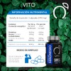 VITO Citrato de Magnesio 400 mg sin Azúcar Gluten ni