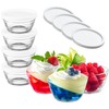16pc Set of Small Glass Bowls with Airtight Lids -