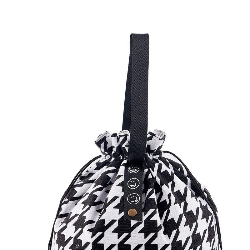 Reusable Lunch Bag,Canvas Drawstring Lunch Bag, Lunch Tote for Work,