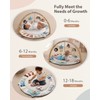 Blissful Diary Baby Play Gym & Activity Mat, 5 Developmental