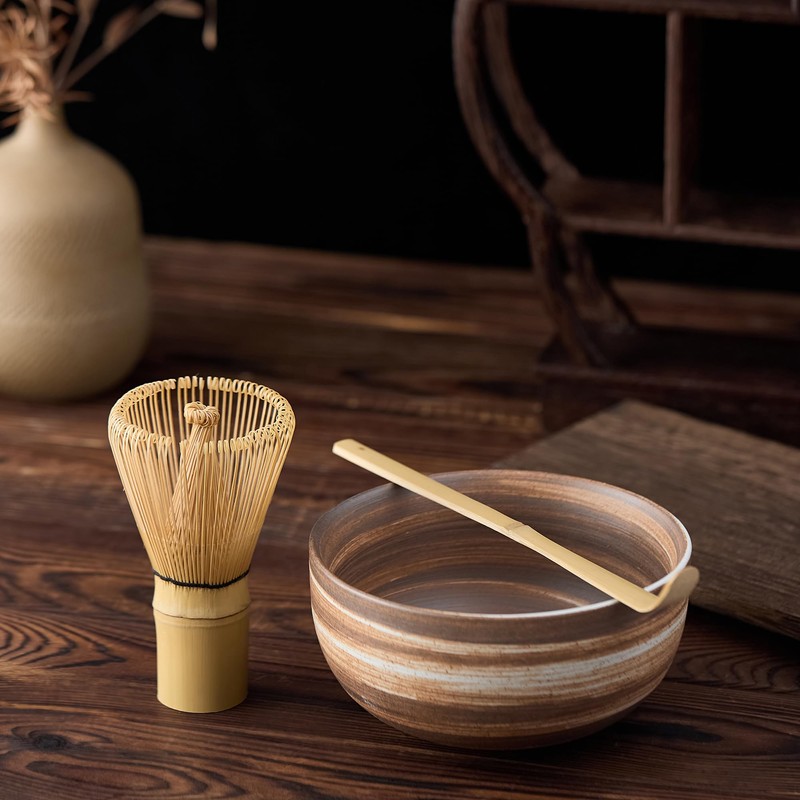 Matcha Whisk, Bamboo Whisk for Matcha Tea, Japanese Matcha Accessories,