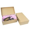 STRBOXONG Cardboard Shoe Boxes with Lid, 11.81x7.08x3.94, Multi-Purpose Storage Box