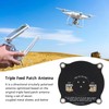 Triple Feed Patch Antenna, Directional Circular Polarized Antenna with High