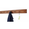 Cherry Shaker Peg Rack 4.5" Extra Wide (Mahogany, 41" x