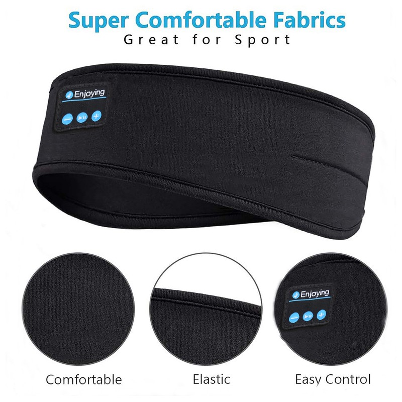 For Bluetooth Headband Wireless Music Call Sport Running Yoga Cation
