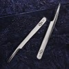 QuLikeYou Professional High Precision Straight Eyelash Extension Tweezers / Premium