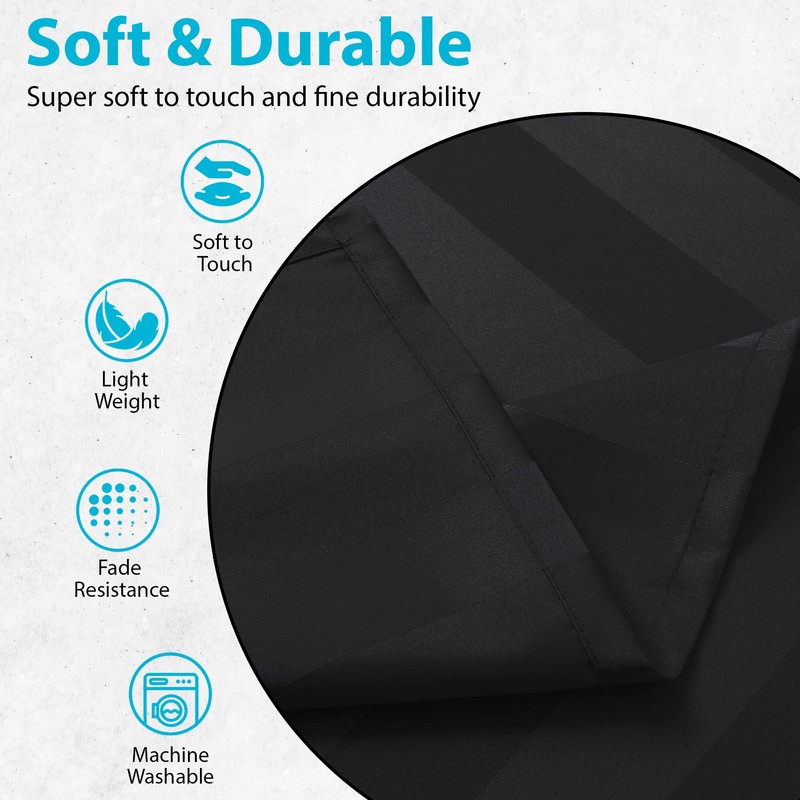 Table Cloth Tablecloths Square and Rectangular Premium Fabric Tablecloth, Waterproof