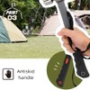 Eidoct Camping Hammer Tent Peg Puller, Outdoor Multifunction High Carbon