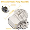 B.ZSSY Engine Electric Water Pump Compatible with 2010-2015 Toyota Prius