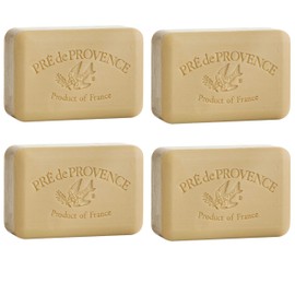 Pre de Provence 250g Soap Bar, Pack of 4 - Verbena