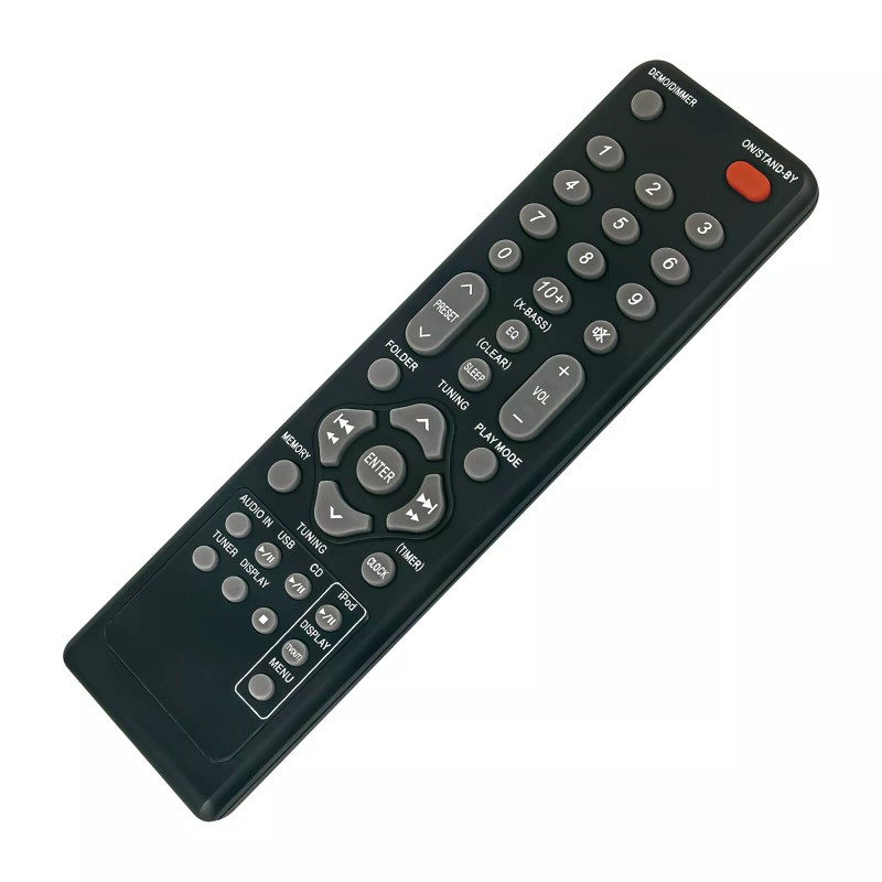 For Sharp RRMCGA293AWSA Replace Remote for Sharp GX-M10 GXM10 Portable