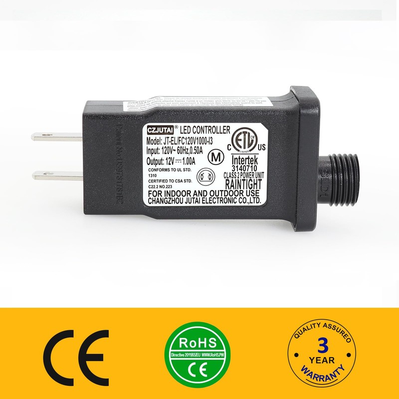 PremierAdapter 12V 12W Power Supply, Transformer for CZJUTAI JT-EL/FC- 120V1000-C