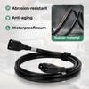 Extra Battery Cable for EcoFlow,2M 8AWG XT150 Extension Cord Compatible