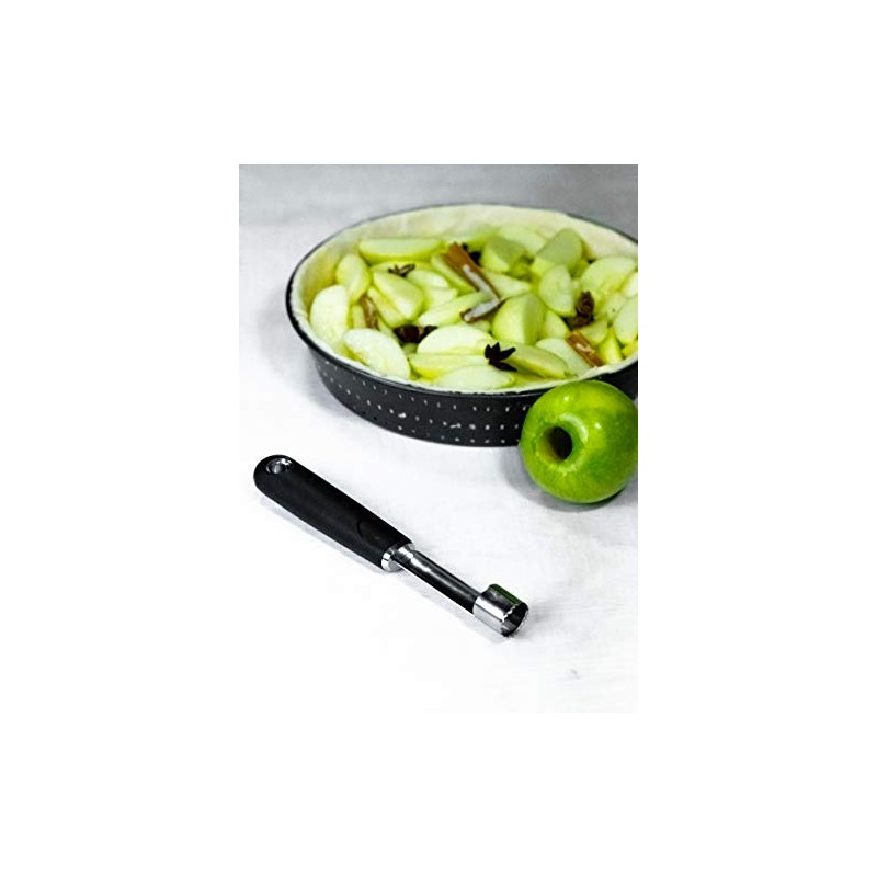 MasterClass MCSGNWAC Apple Corer with Soft Grip Handle, Stainless Steel,