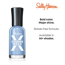 Sally Hansen Xtreme Wear, White On, Long Lasting, Chip Resistant, Semi Opaque, Shiny White Nail Polish