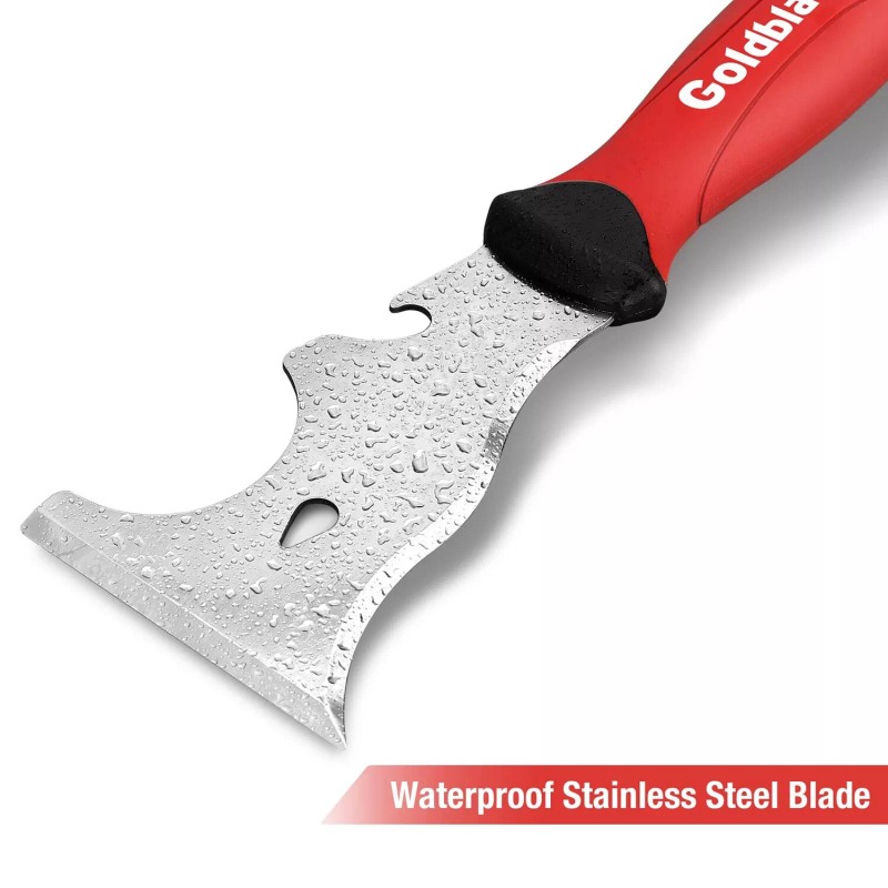 Goldblatt 2PC 9-in-1 Paint Scraper Tool Heavy Duty Stainless Steel