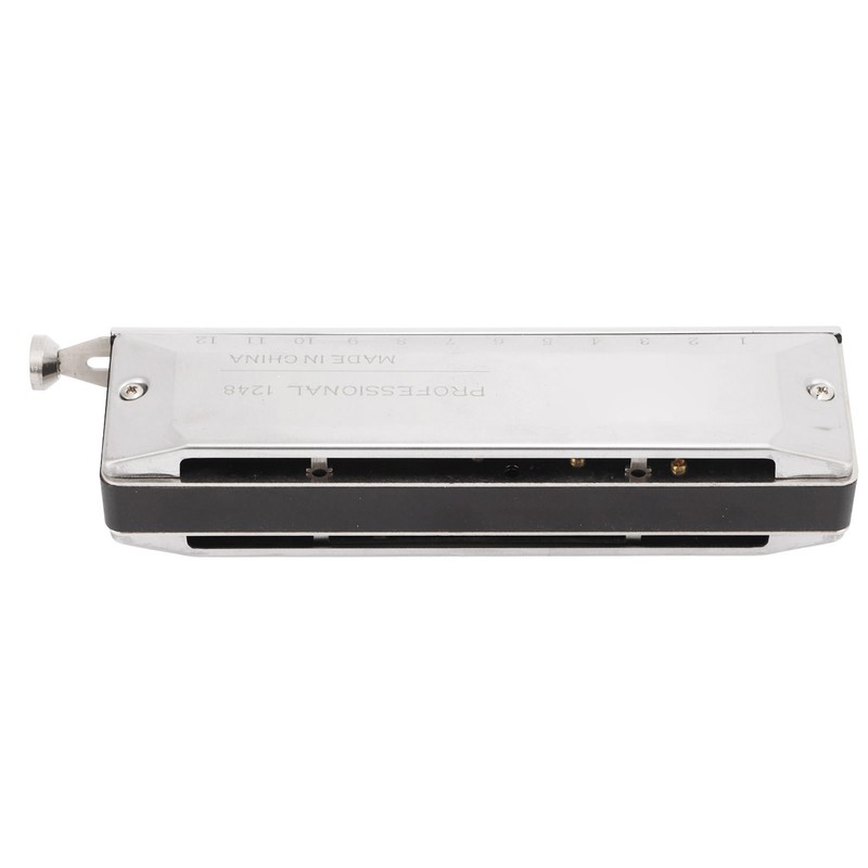 Chromatic Harmonica Metal 12 Holes 48 Tones Mouth Organ Harmonicas