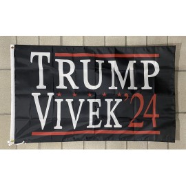 Unbranded Doanld Trump Vivek Ramaswamy For President 2024 Flag FREE SHIP USA Sign 3x5'
