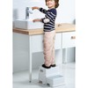 Victostar 2 Step Stool for Kids, Anti-Slip Sturdy Toddler Two