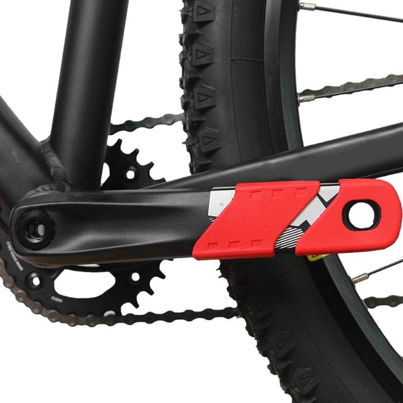 VGEBY1 - 4 fundas protectoras para bielas de bicicleta, a