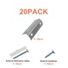 Hunhun 20 pack Extension Connectors for Hunhun V Shape LED