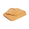 Bamboo Chopping Board Carving Meat Cutting Vegetables Cheeses and Bread