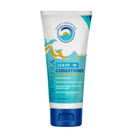 Leave-In Hair Conditioner Detangles & Replenish Hair Moisture Natural Reef Safe Formula - Sulfate and Paraben Free with UV Protection by Stream2Sea